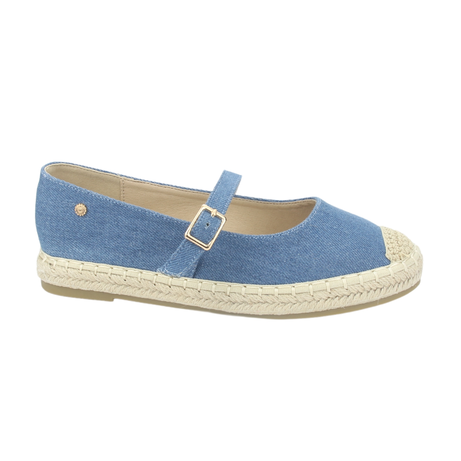 ALPARGATAS MUJER CHALADA AZUL DIJON-11 CASUAL - 1