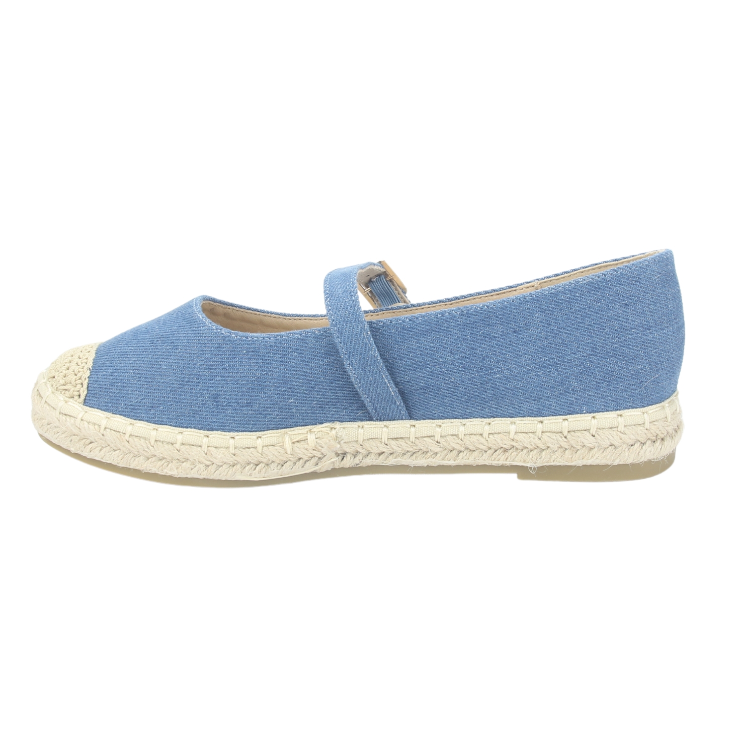 ALPARGATAS MUJER CHALADA AZUL DIJON-11 CASUAL - 2