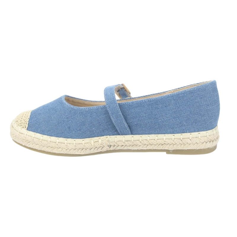ALPARGATAS MUJER CHALADA AZUL DIJON-11 CASUAL - 2