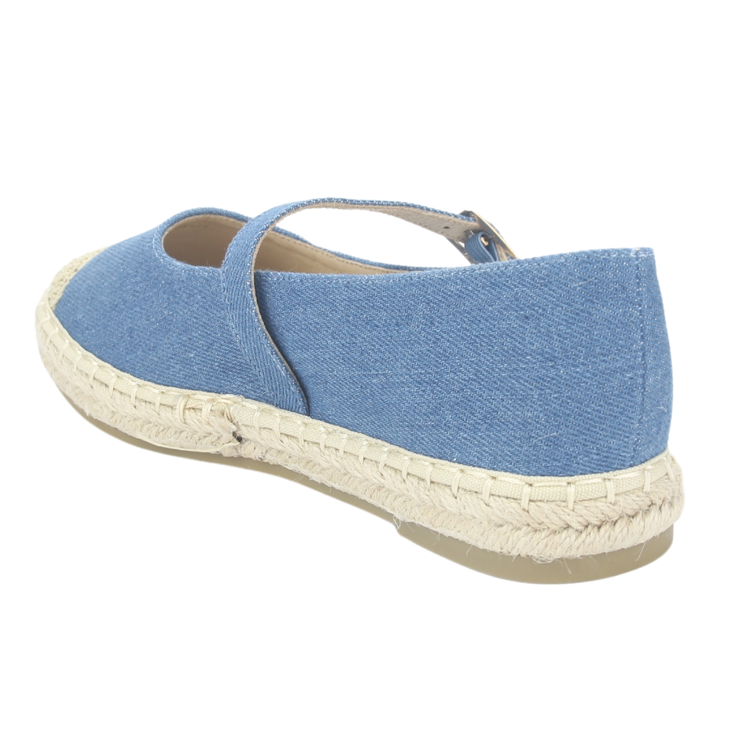 ALPARGATAS MUJER CHALADA AZUL DIJON-11 CASUAL - 4