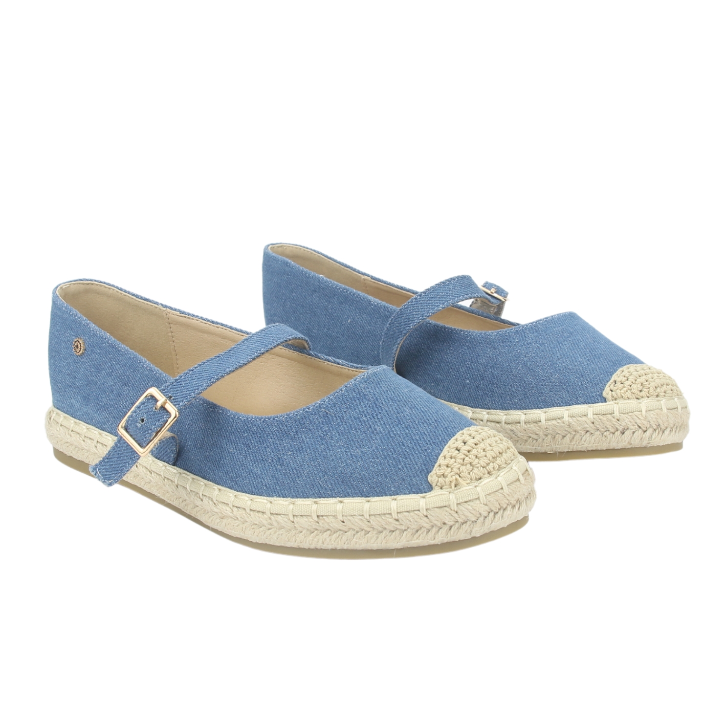 ALPARGATAS MUJER CHALADA AZUL DIJON-11 CASUAL - 5