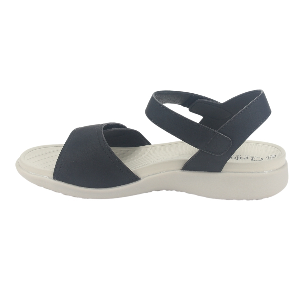 SANDALIA MUJER CHALADA NEGRO ELSA-20 CASUAL - 2