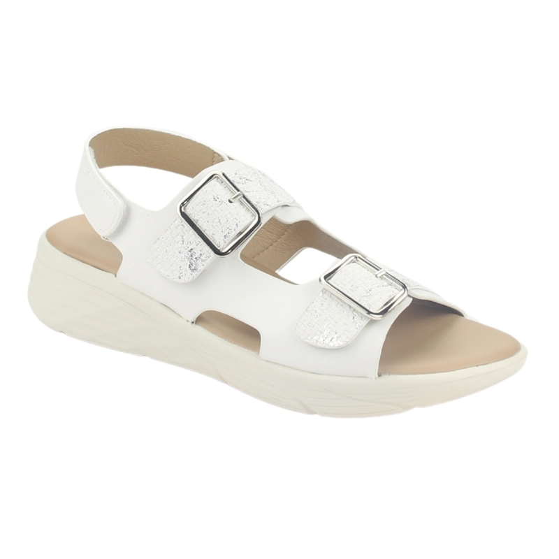 SANDALIA MUJER CHALADA BLANCO BENI-12 CASUAL - 3