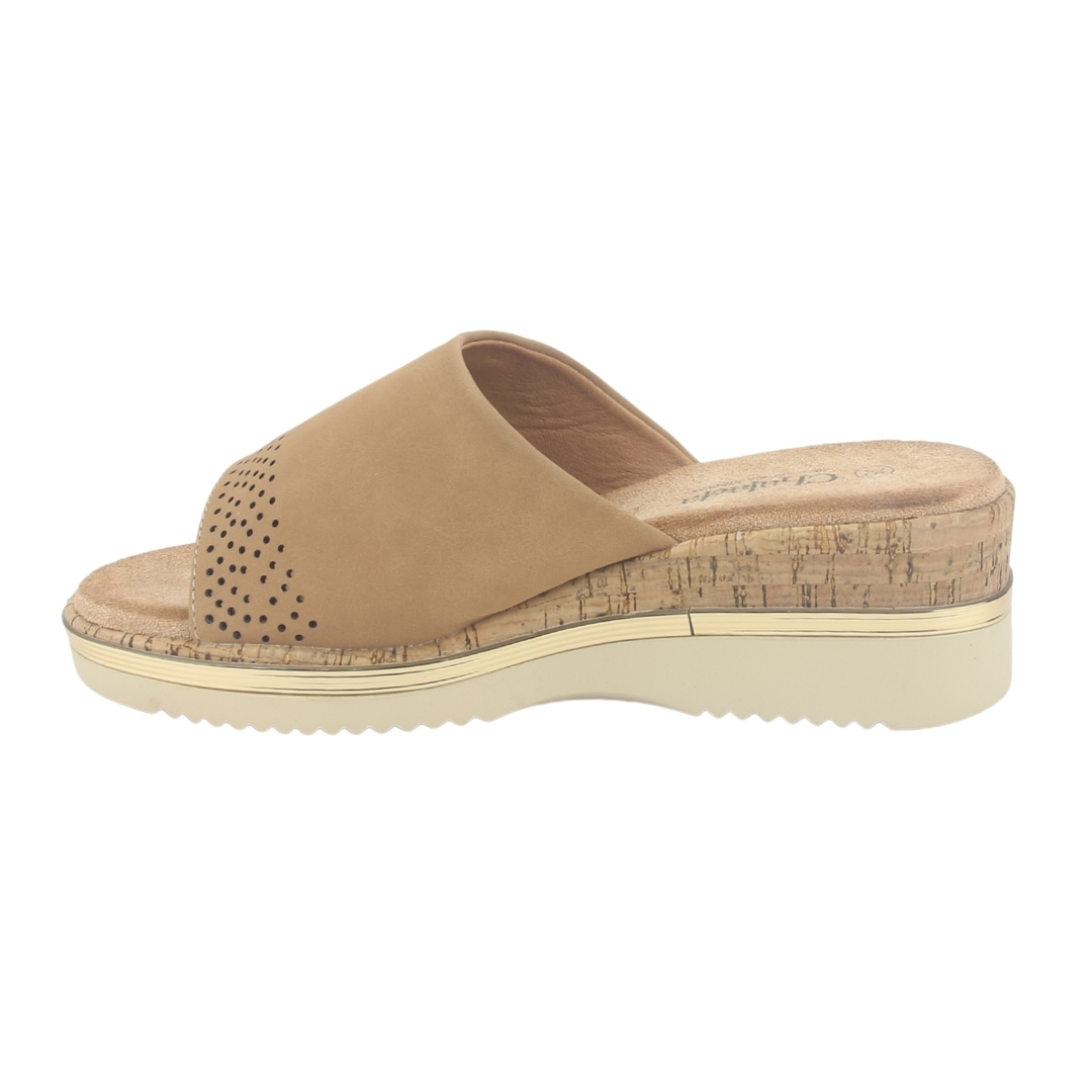 SANDALIA MUJER CHALADA BEIGE TERA-1 PLATAFORMA - 2