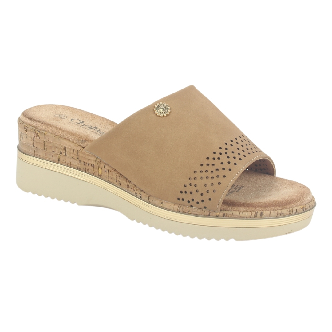 SANDALIA MUJER CHALADA BEIGE TERA-1 PLATAFORMA - 3