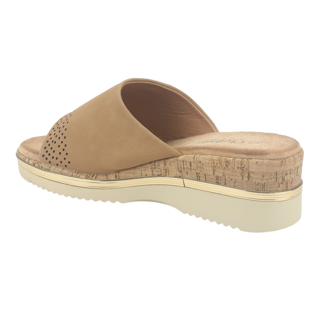 SANDALIA MUJER CHALADA BEIGE TERA-1 PLATAFORMA - 4