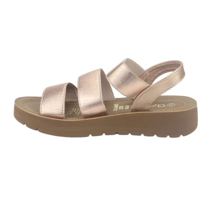 SANDALIA MUJER CHALADA ROSADO QUANTAH-20 CASUAL - 2