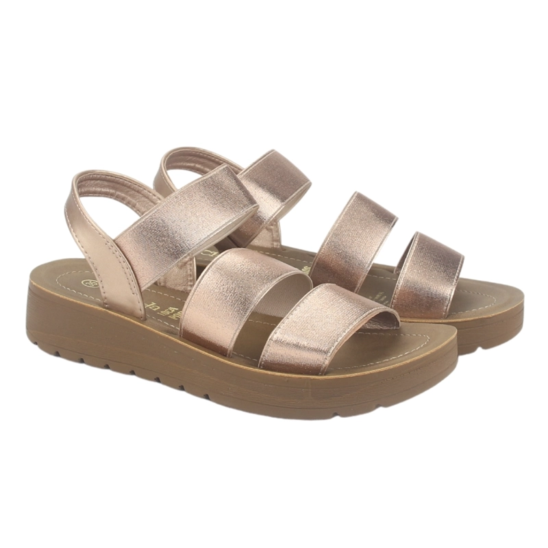 SANDALIA MUJER CHALADA ROSADO QUANTAH-20 CASUAL - 5