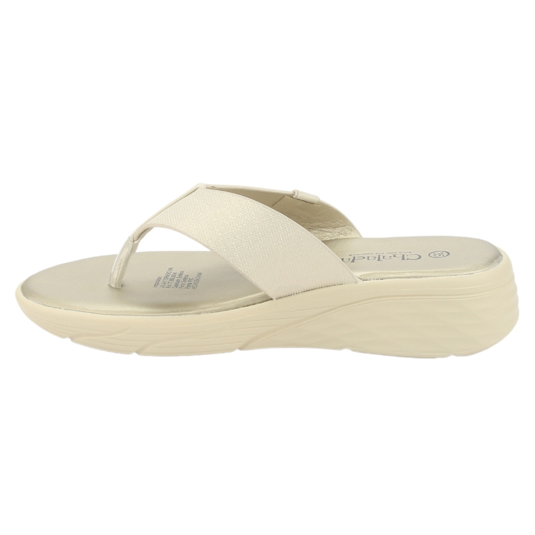 SANDALIA MUJER CHALADA DORADO BENI-10 CASUAL - 2