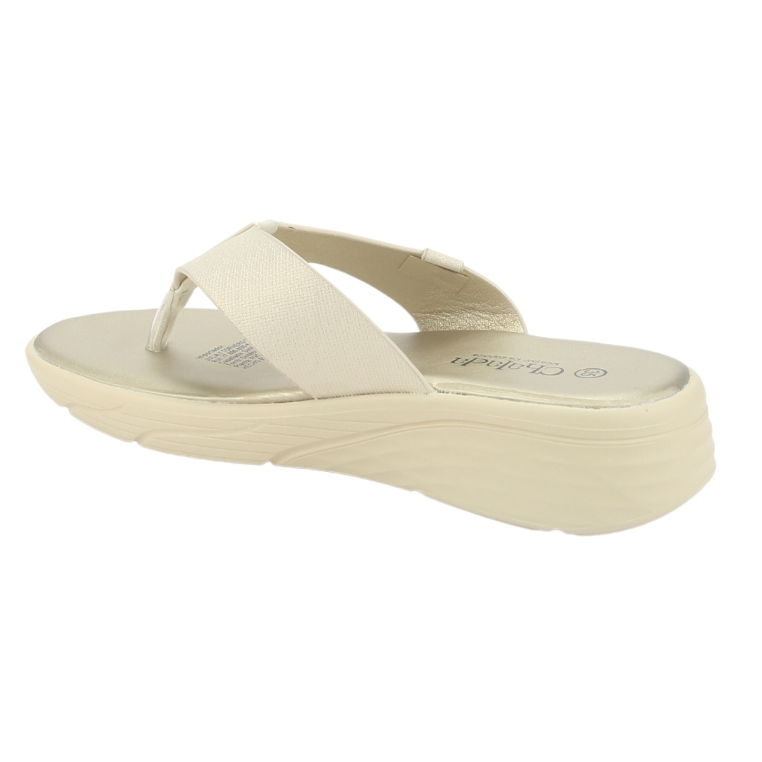 SANDALIA MUJER CHALADA DORADO BENI-10 CASUAL - 4