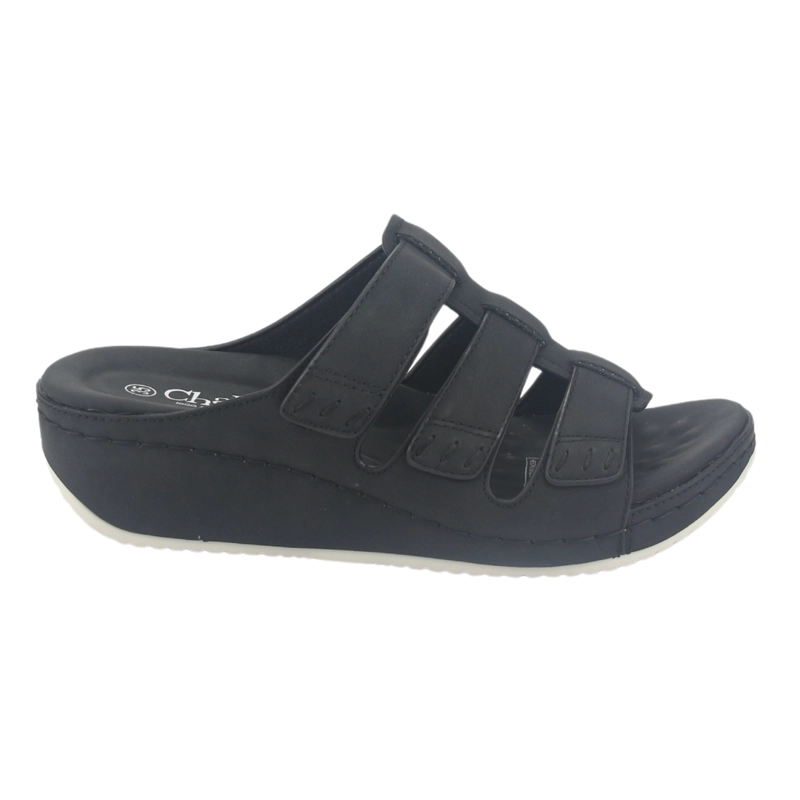 SANDALIA MUJER CHALADA NEGRO KOPA-1 CASUAL - 1