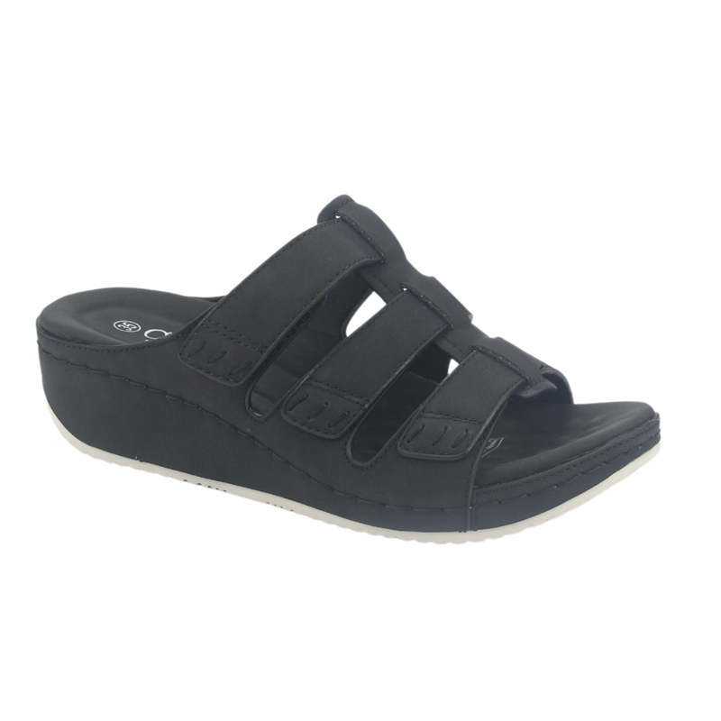 SANDALIA MUJER CHALADA NEGRO KOPA-1 CASUAL - 3