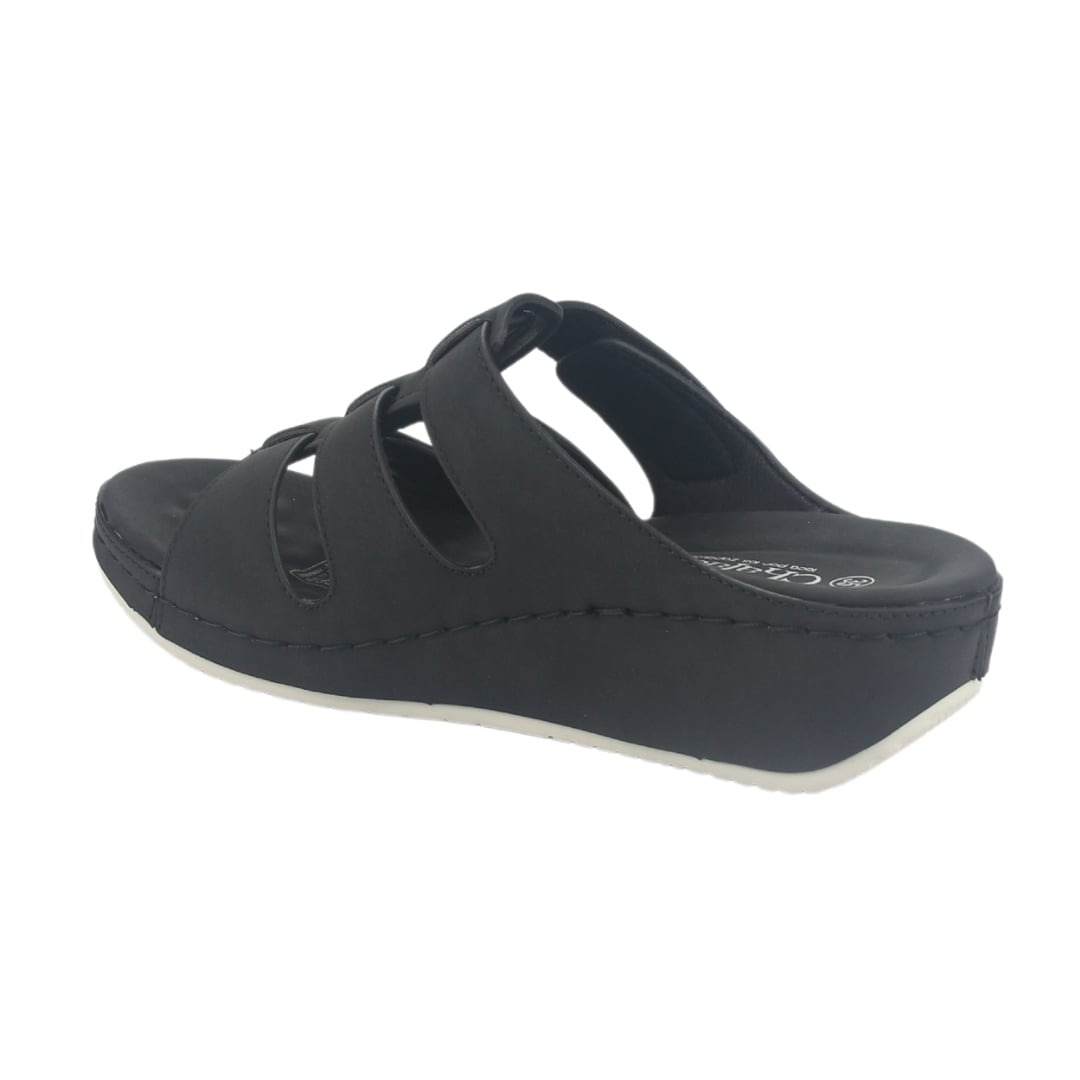 SANDALIA MUJER CHALADA NEGRO KOPA-1 CASUAL - 4