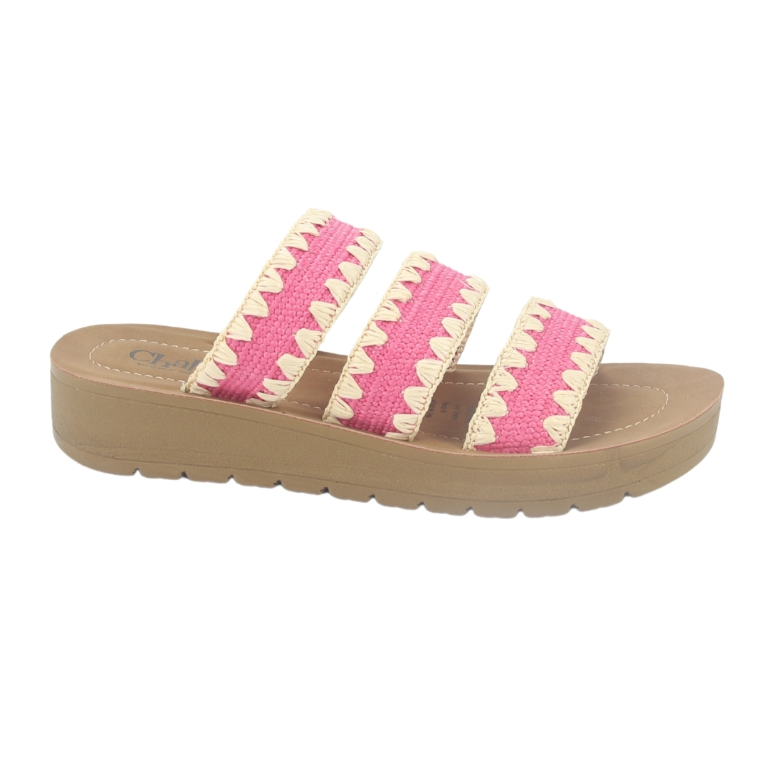 SANDALIA MUJER CHALADA ROSADO BETA-1 CASUAL - 1
