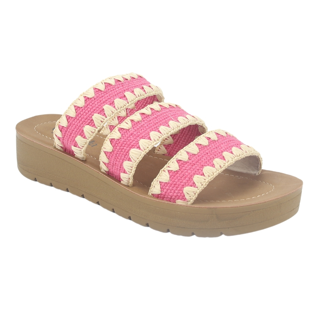SANDALIA MUJER CHALADA ROSADO BETA-1 CASUAL - 3