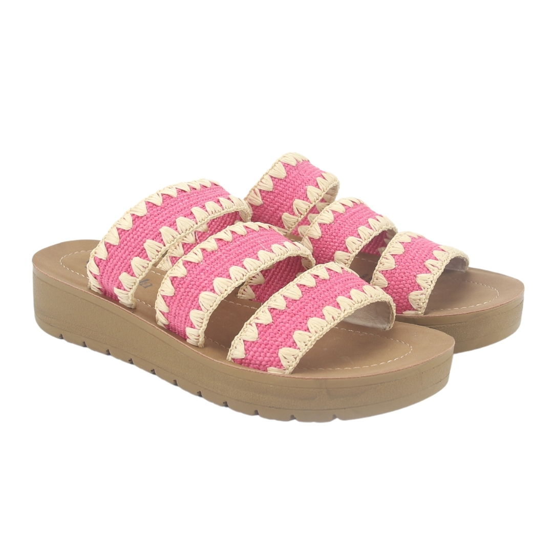SANDALIA MUJER CHALADA ROSADO BETA-1 CASUAL - 5