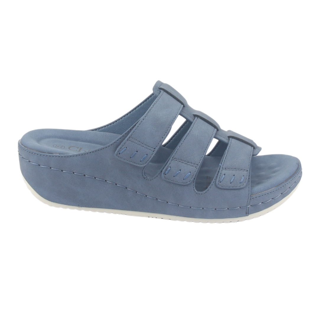 SANDALIA MUJER CHALADA AZUL KOPA-1 CASUAL - 1
