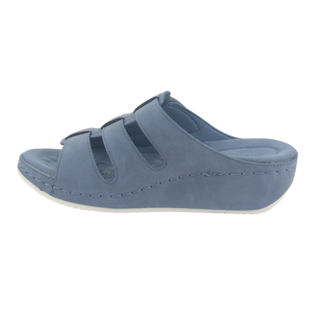 SANDALIA MUJER CHALADA AZUL KOPA-1 CASUAL - 2
