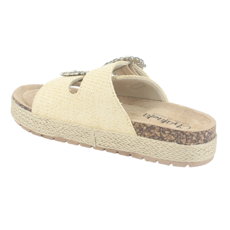 SANDALIA MUJER CHALADA BEIGE DALVA-1 CASUAL - 4