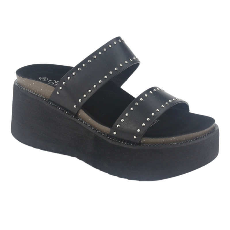 SANDALIA MUJER CHALADA NEGRO VIRU-30 PLATAFORMA - 3