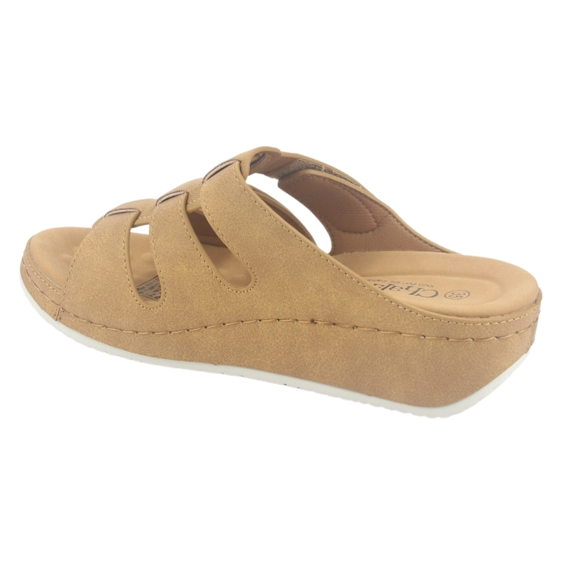 SANDALIA MUJER CHALADA CAMEL KOPA-1 CASUAL - 4