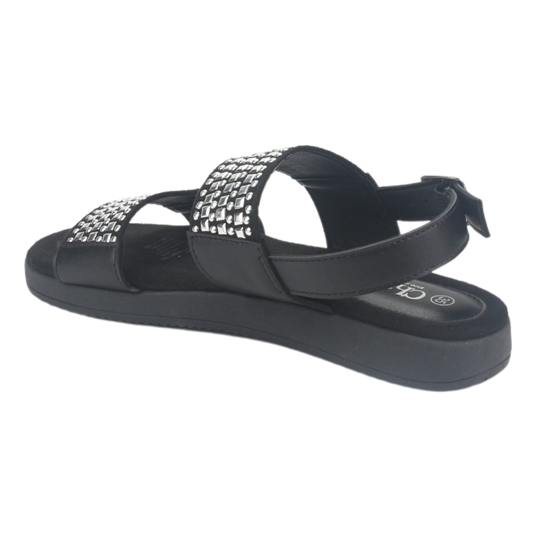SANDALIA MUJER CHALADA NEGRO BIRA-1 CASUAL - 4