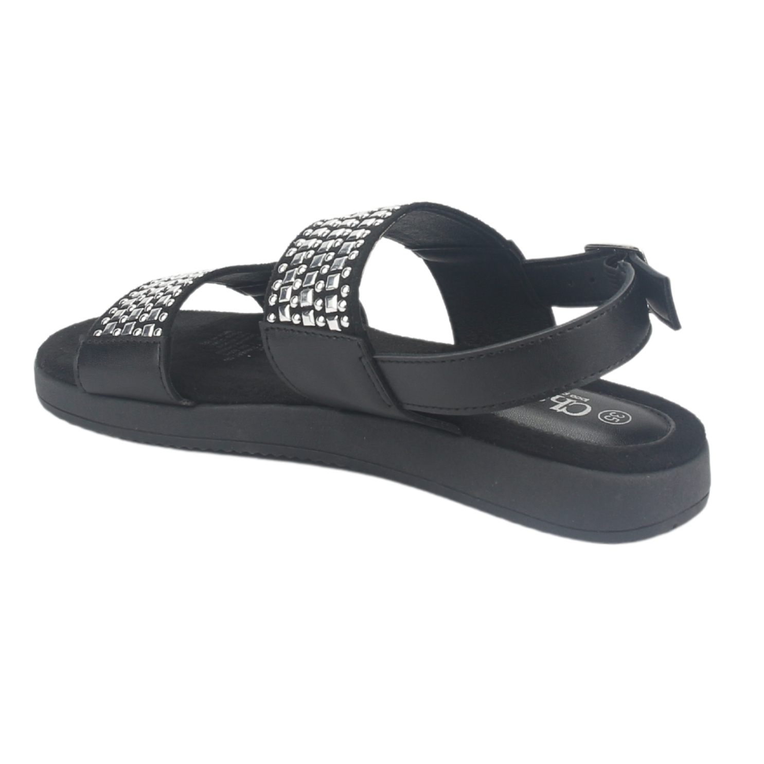 SANDALIA MUJER CHALADA NEGRO BIRA-1 CASUAL - 4