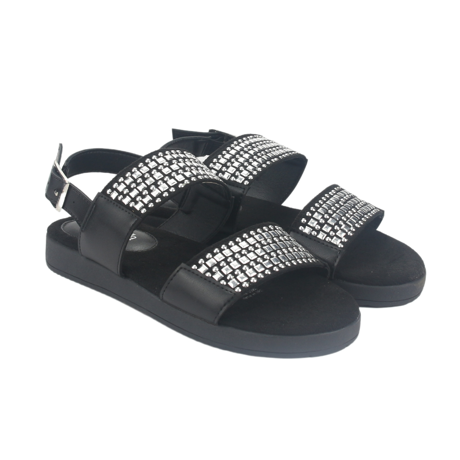 SANDALIA MUJER CHALADA NEGRO BIRA-1 CASUAL - 5