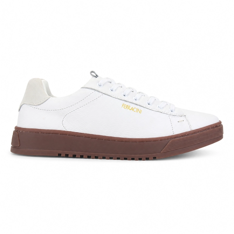 ZAPATILLA FERRACINI HOMBRE 9130 CITY BLANCO CASUAL - 1