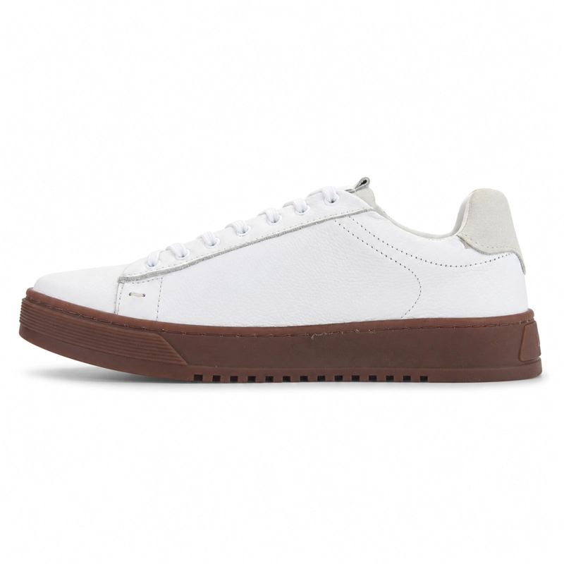 ZAPATILLA FERRACINI HOMBRE 9130 CITY BLANCO CASUAL - 2