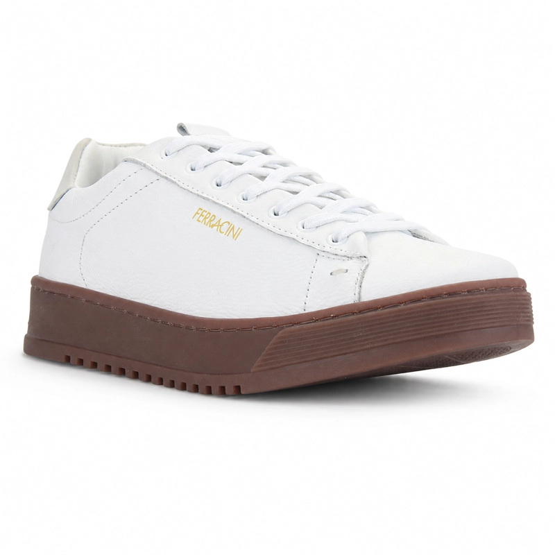 ZAPATILLA FERRACINI HOMBRE 9130 CITY BLANCO CASUAL - 3