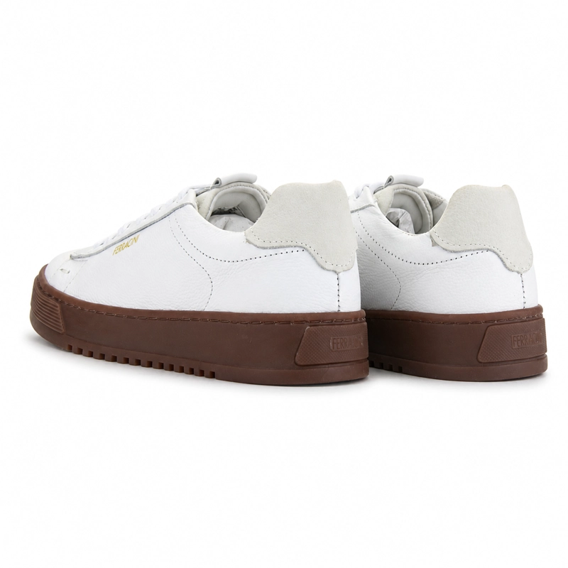 ZAPATILLA FERRACINI HOMBRE 9130 CITY BLANCO CASUAL - 8