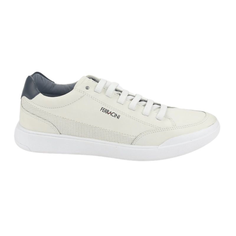 ZAPATILLA FERRACINI HOMBRE 1056 STAR BLANCO CASUAL - 1