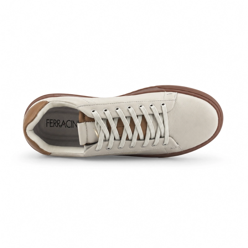 ZAPATILLA FERRACINI HOMBRE 9130 CITY GRIS CASUAL - 5