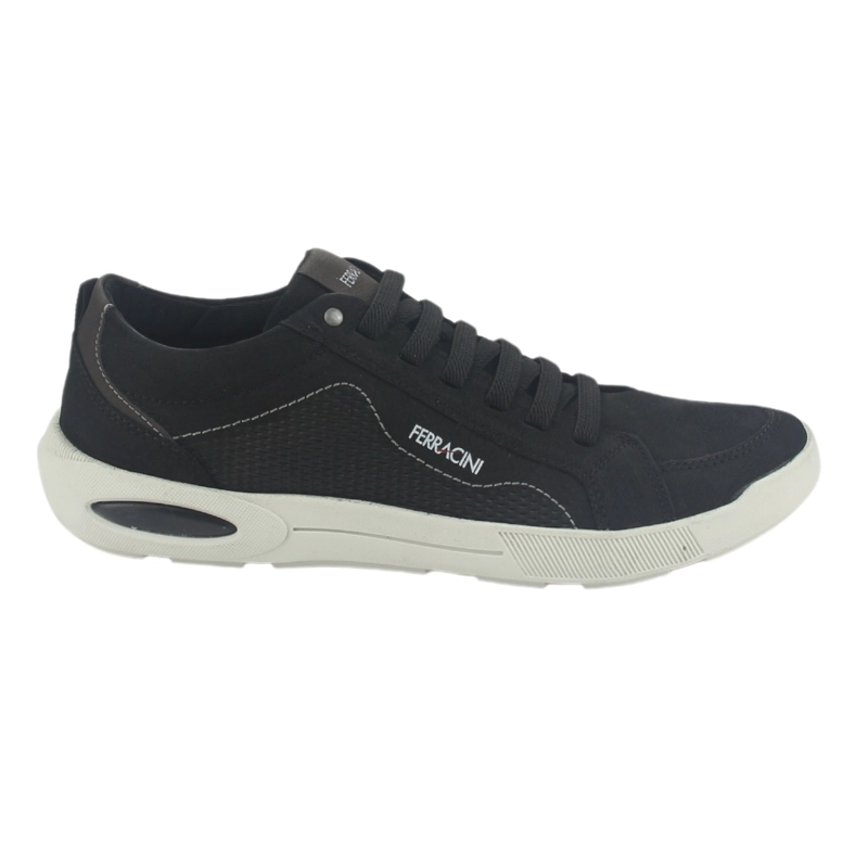 ZAPATILLA FERRACINI HOMBRE 2269 PULSE NEGRO CASUAL - 1