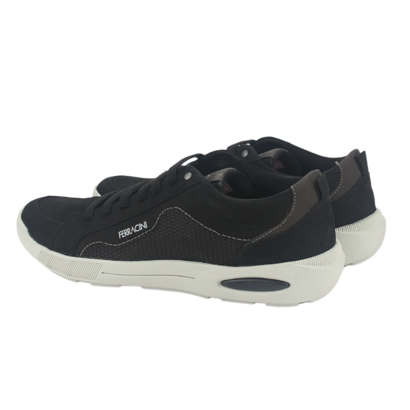 ZAPATILLA FERRACINI HOMBRE 2269 PULSE NEGRO CASUAL - 6