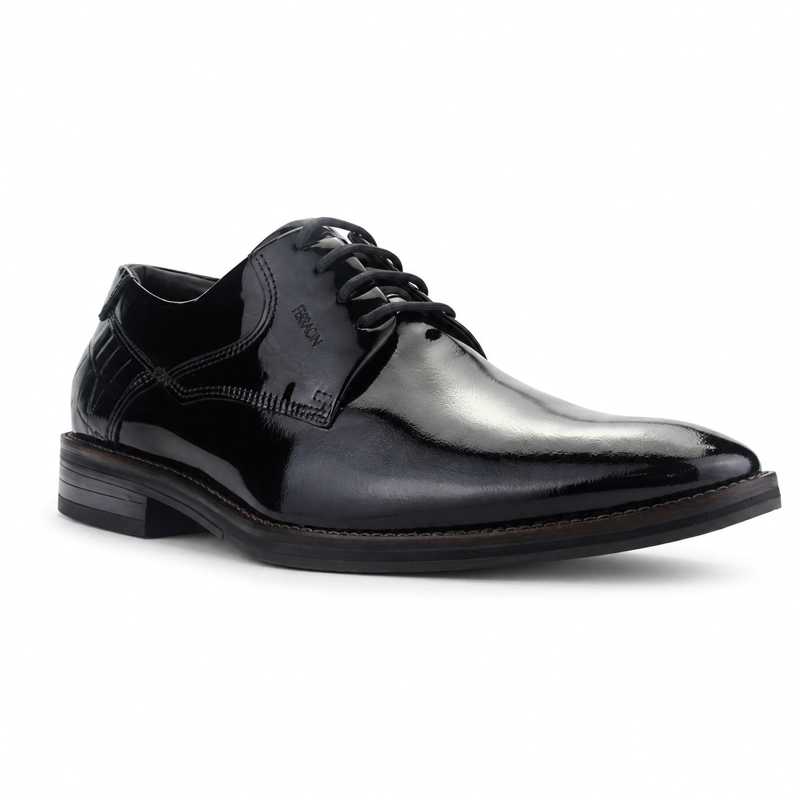 ZAPATO FERRACINI HOMBRE 3941 NEGRO CASUAL - 3