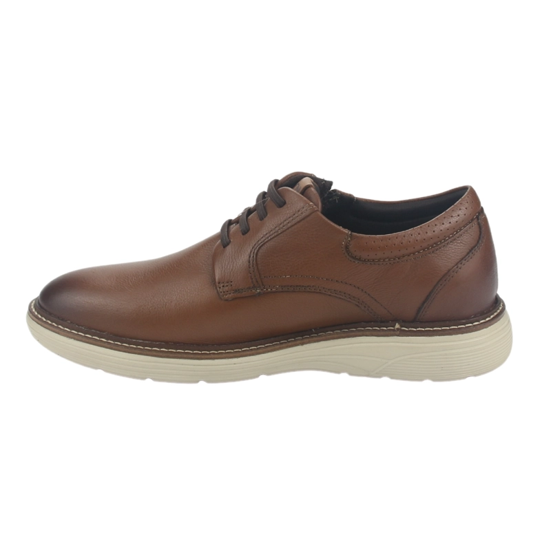 ZAPATO FERRACINI HOMBRE 4565 CAFE  CASUAL - 2