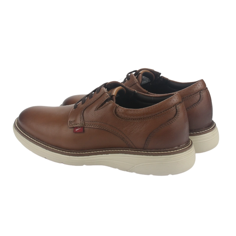 ZAPATO FERRACINI HOMBRE 4565 CAFE  CASUAL - 6