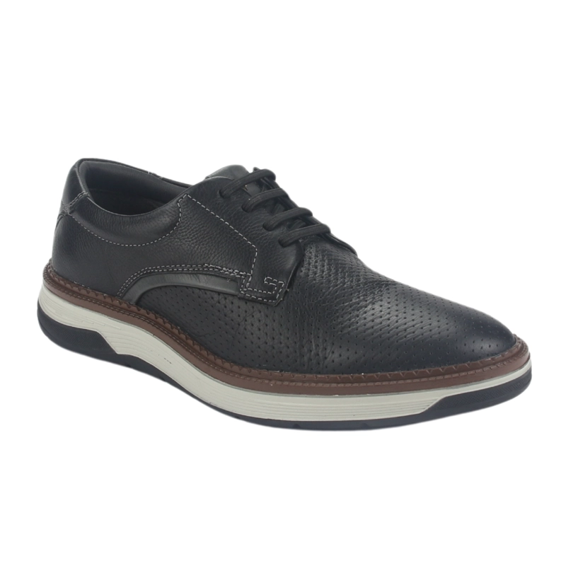 ZAPATO FERRACINI HOMBRE 4326 BLAZE NEGRO CASUAL - 3