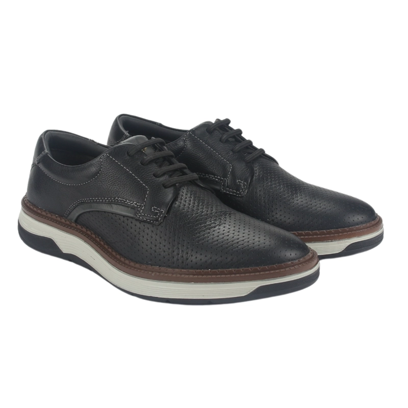 ZAPATO FERRACINI HOMBRE 4326 BLAZE NEGRO CASUAL - 5