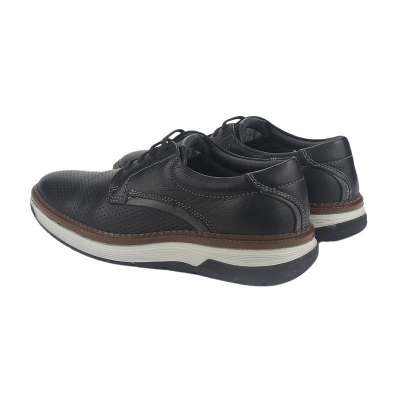 ZAPATO FERRACINI HOMBRE 4326 BLAZE NEGRO CASUAL - 6