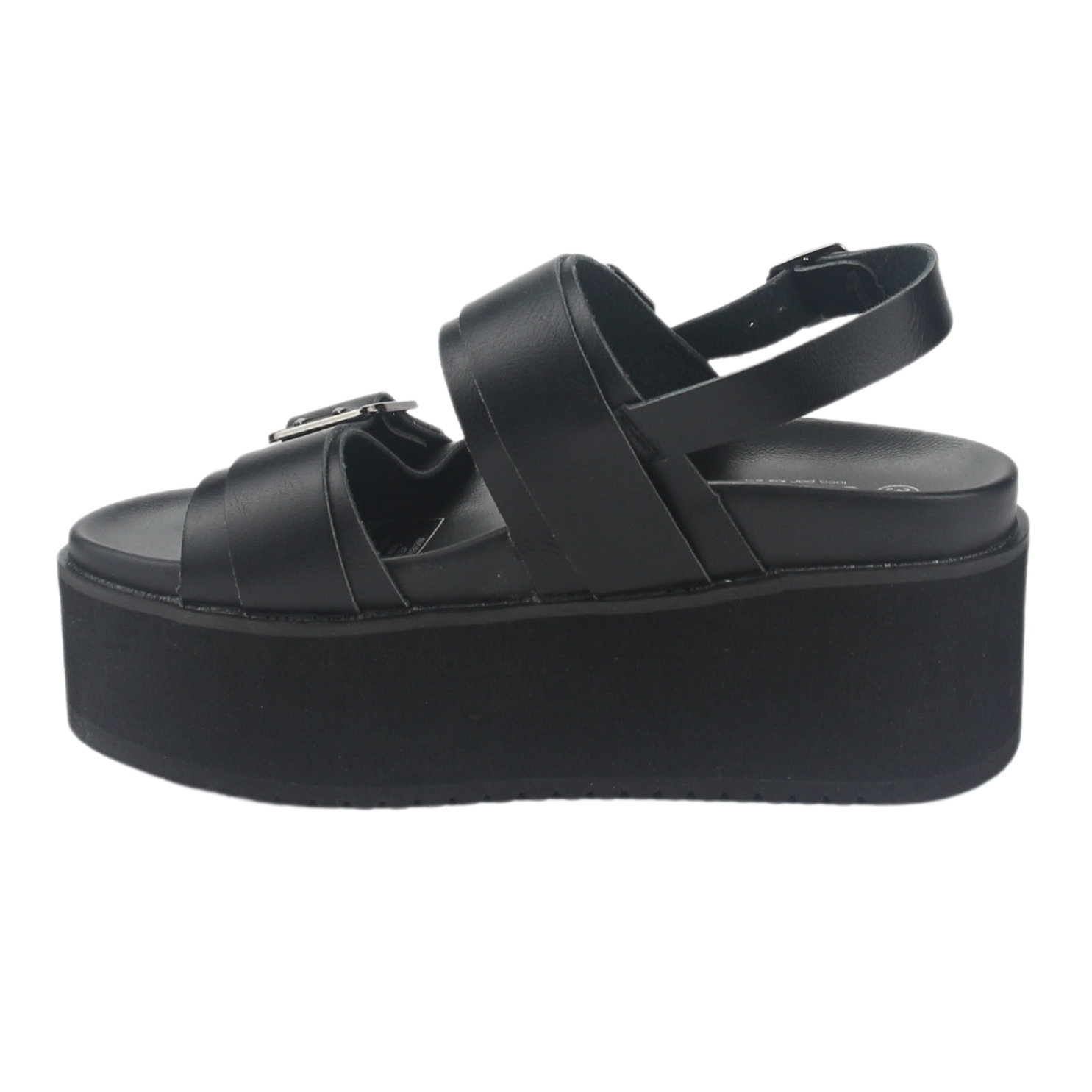 SANDALIA MUJER CHALADA NEGRO VIRU-31 PLATAFORMA - 2