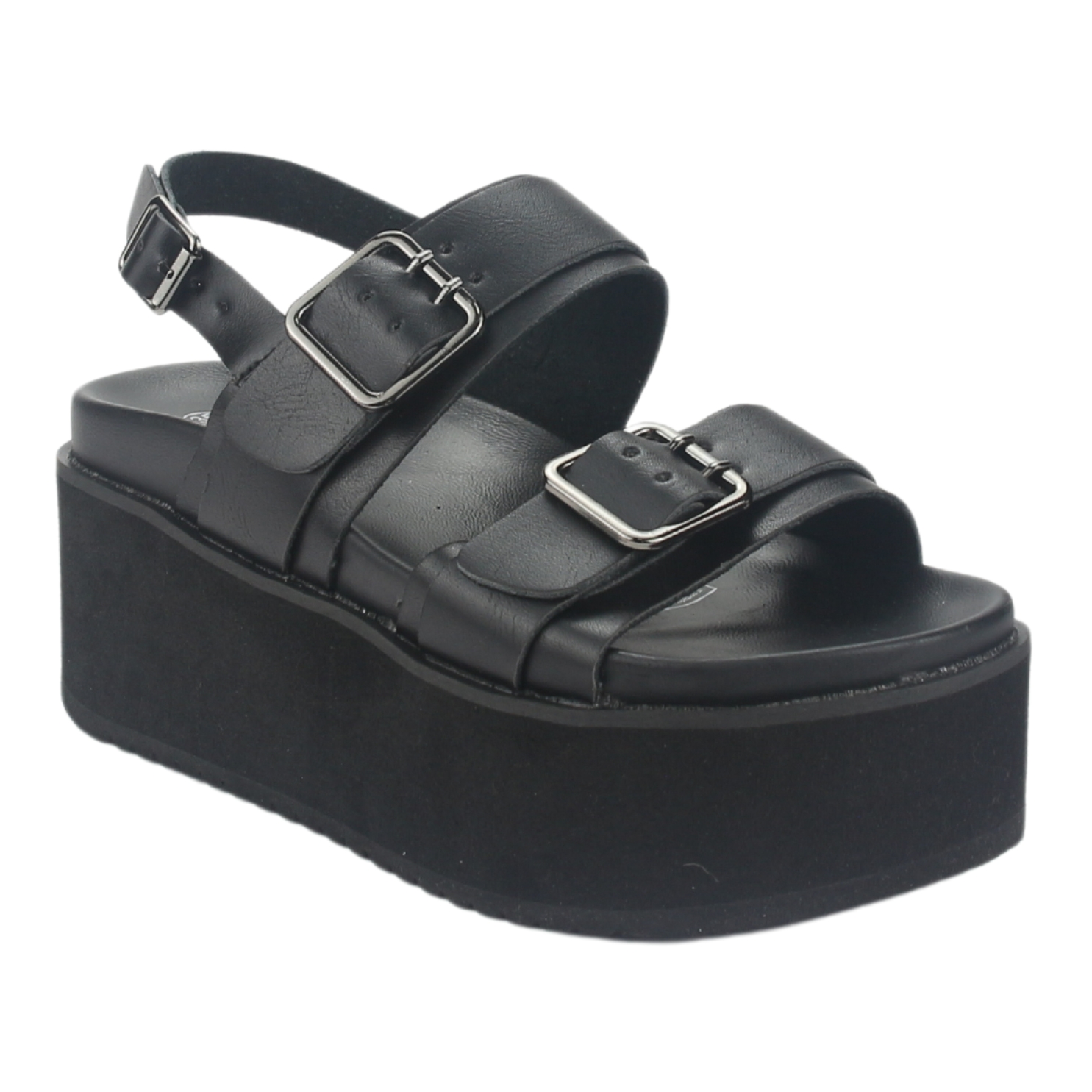 SANDALIA MUJER CHALADA NEGRO VIRU-31 PLATAFORMA - 3