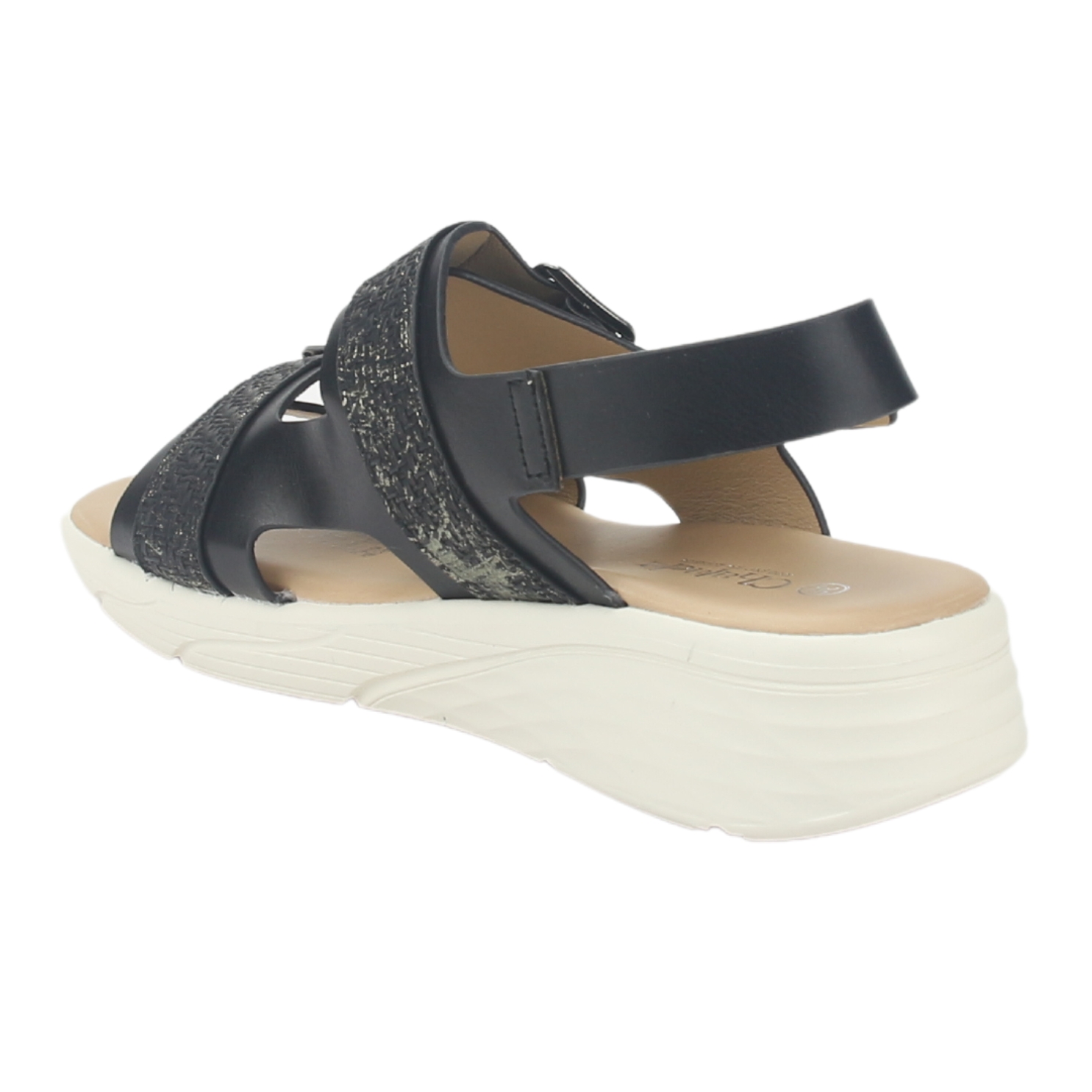 SANDALIA MUJER CHALADA NEGRO BENI-12 CASUAL - 4
