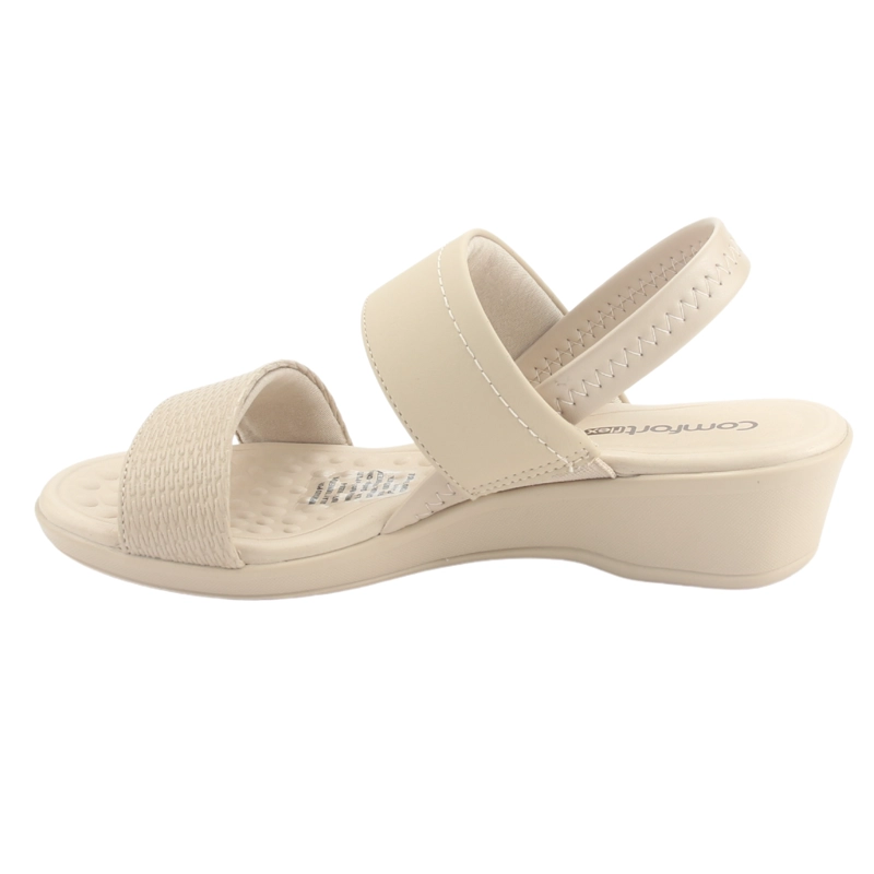 SANDALIA COMFORTFLEX MUJER 2472403 BEIGE CASUAL - 2