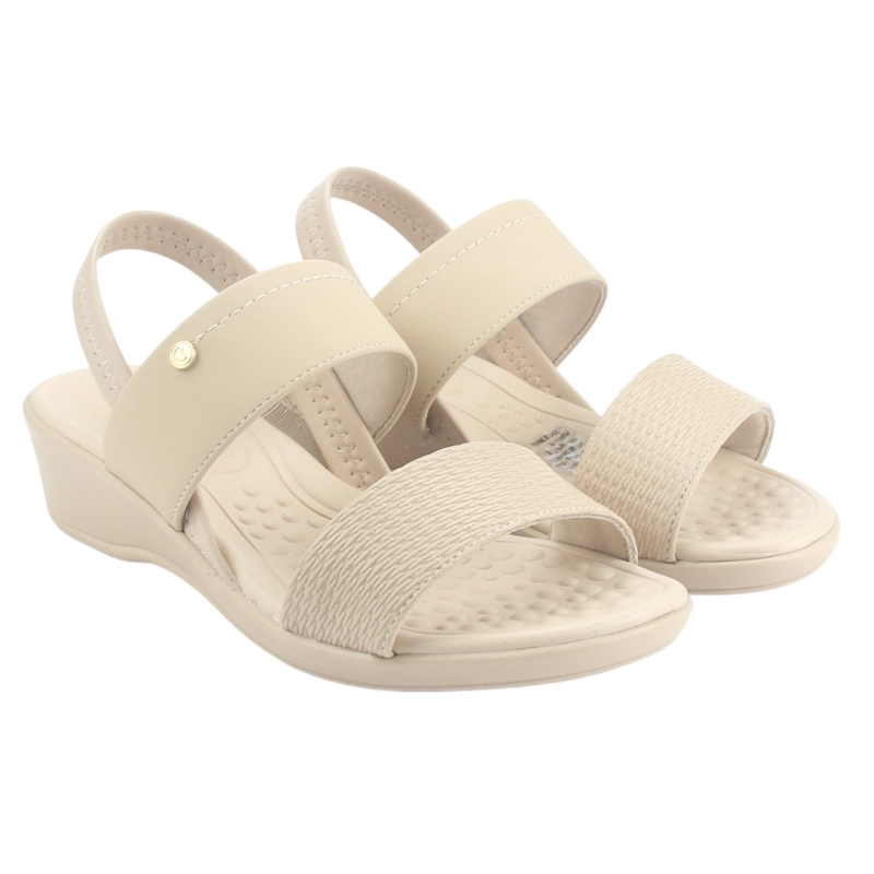 SANDALIA COMFORTFLEX MUJER 2472403 BEIGE CASUAL - 5