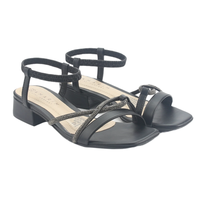 SANDALIA RAMARIM MUJER 2448201 NEGRO CASUAL - 5