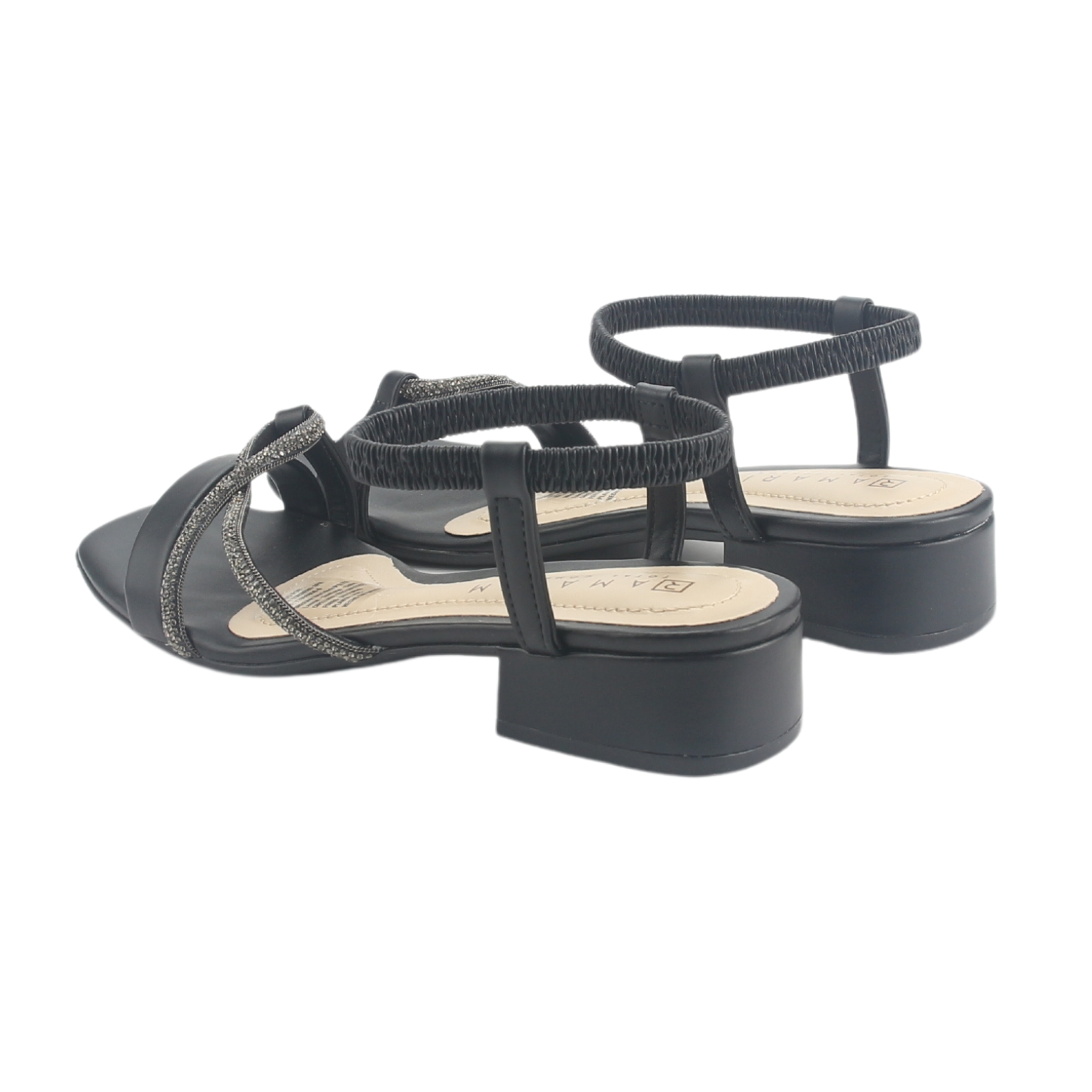 SANDALIA RAMARIM MUJER 2448201 NEGRO CASUAL - 6