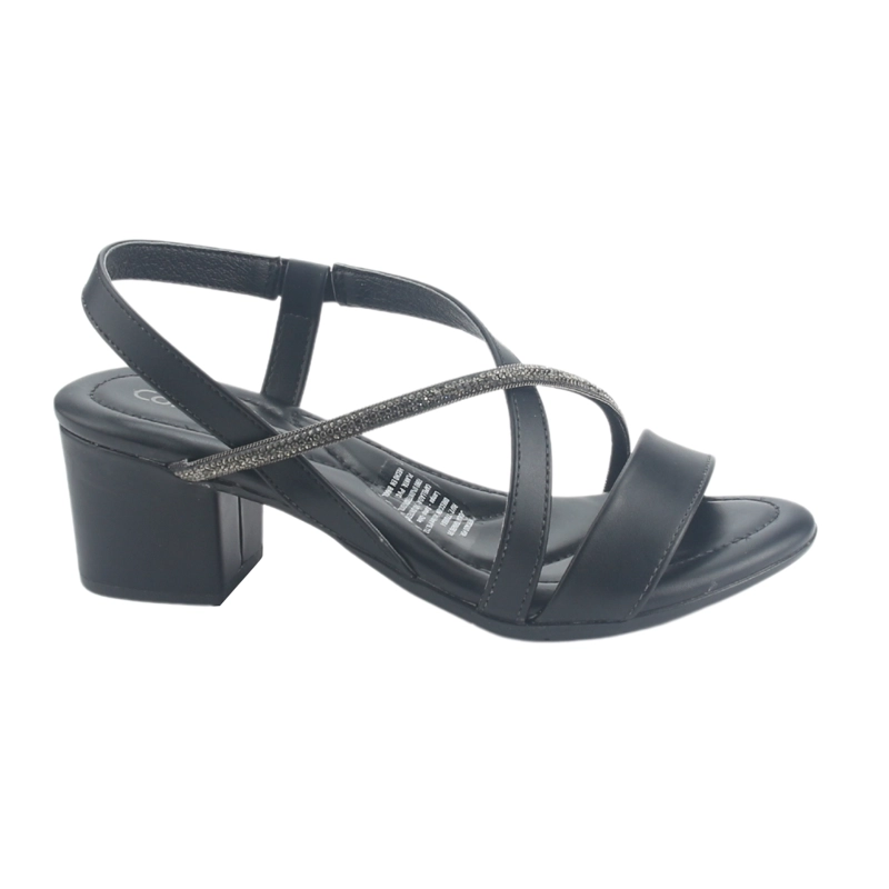 SANDALIA COMFORTFLEX MUJER 2457404 NEGRO CASUAL - 1